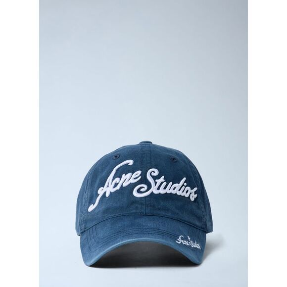 Acne Studios Men Logo Motif Baseball Cap - Picture 1 of 4